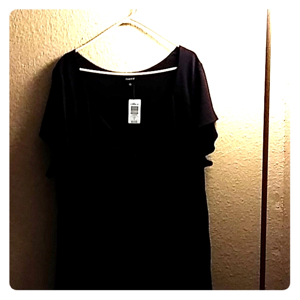 All black dress